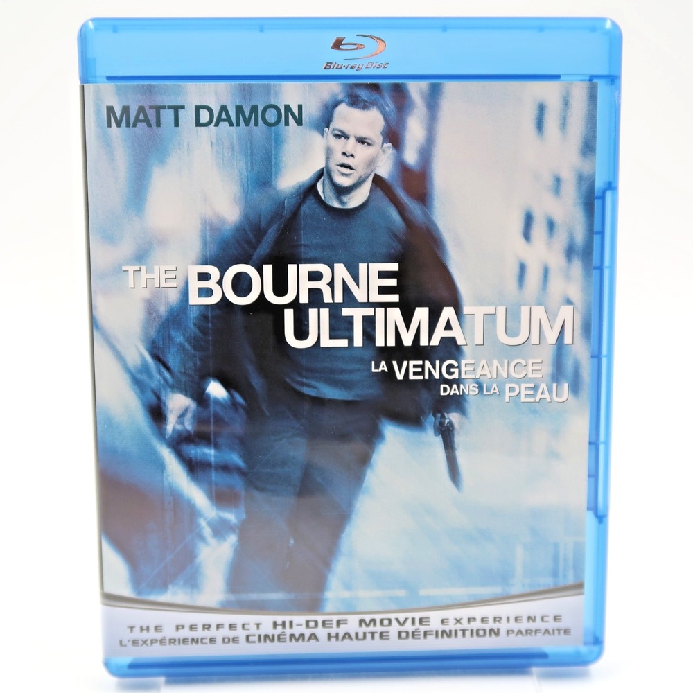 The Bourne Ultimatum Blu-ray 2010 Matt Damon Action Espionage Widescreen PG-13